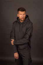 Načítať obrázok do zobrazovača galérie, FRENCH TERRY pánska tepláková súprava DARK GREY