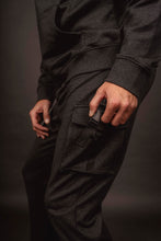 Načítať obrázok do zobrazovača galérie, FRENCH TERRY pánska tepláková súprava DARK GREY