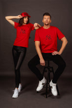 Načítať obrázok do zobrazovača galérie, LIFE IS GAME pánske tričko RED/BLACK